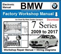 BMW 7 Series Workshop Service Repair Manual Download
